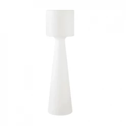 Maisons Du Monde Luminaire Et éclairage Extérieur Lampadaire D'extérieur Blanc H138