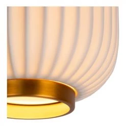 Lampea Lampadaires Lampadaire De Salon En Porcelaine Blanc 19,7 Cm -Luminaires Contemporain Soldes lampadaire de salon en porcelaine blanc 19 7 cm 2