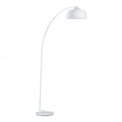 Lampea Lampadaires Lampadaire Design En Blanc 170 Cm -Luminaires Contemporain Soldes lampadaire design en blanc 170 cm 3