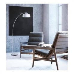 Lampea Lampadaires Lampadaire Design En Blanc 170 Cm -Luminaires Contemporain Soldes lampadaire design en blanc 170 cm 4