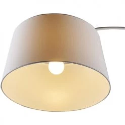 Lampea Lampadaires Lampadaire Design En Blanc 177 Cm -Luminaires Contemporain Soldes lampadaire design en blanc 177 cm 3