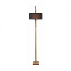 Lampea Lampadaires Lampadaire Design En Bois Noir 176 Cm -Luminaires Contemporain Soldes lampadaire design en bois noir 176 cm 4
