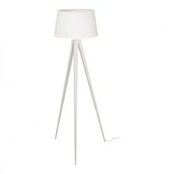 Lampea Lampadaires Lampadaire Design En Métal Blanc 150 Cm