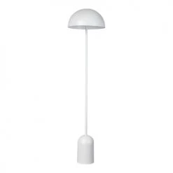 Lampea Lampadaires Lampadaire Design En Métal Blanc 165 Cm -Luminaires Contemporain Soldes lampadaire design en metal blanc 165 cm 2