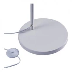 Lampea Lampadaires Lampadaire Design En Métal Blanc 178 Cm -Luminaires Contemporain Soldes lampadaire design en metal blanc 178 cm 4