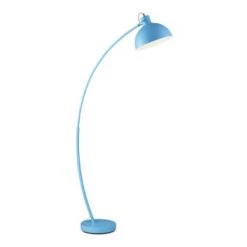 Lampea Lampadaires Lampadaire Design En Métal Rose 159 Cm -Luminaires Contemporain Soldes lampadaire design en metal bleu 159 cm