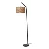 Vivabita Lampadaires Lampadaire Design En Métal Naturel 165 Cm
