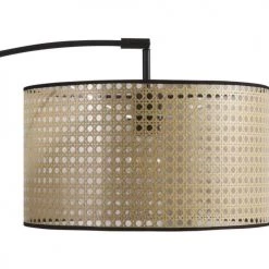 Vivabita Lampadaires Lampadaire Design En Métal Noir 170 Cm -Luminaires Contemporain Soldes lampadaire design en metal noir 170 cm 3