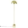 Beliani Lampes à Poser Lampadaire Doré 158 Cm