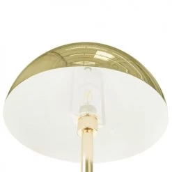 Beliani Lampes à Poser Lampadaire Doré 158 Cm -Luminaires Contemporain Soldes lampadaire dore 158 cm 4