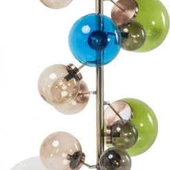 Kare Design Lampadaires Lampadaire En Acier Cuivré 15 Abat-jours En Acrylique H160