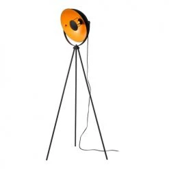 Lampea Lampadaires Lampadaire En Acier Noir 148 Cm -Luminaires Contemporain Soldes lampadaire en acier noir 148 cm 2