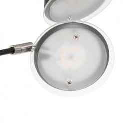 QAZQA Lampadaires Lampadaire En Acier Noir -Luminaires Contemporain Soldes lampadaire en acier noir 34