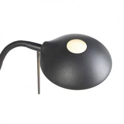 QAZQA Lampadaires Lampadaire En Acier Noir -Luminaires Contemporain Soldes lampadaire en acier noir 41