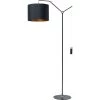 Kare Design Lampadaires Lampadaire En Acier Noir H158