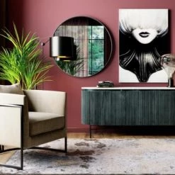 Kare Design Lampadaires Lampadaire En Acier Noir H158 -Luminaires Contemporain Soldes lampadaire en acier noir h158 4