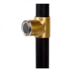 Lampea Lampadaires Lampadaire En Acier Noir Ø 23 Cm -Luminaires Contemporain Soldes lampadaire en acier noir oe 23 cm 2