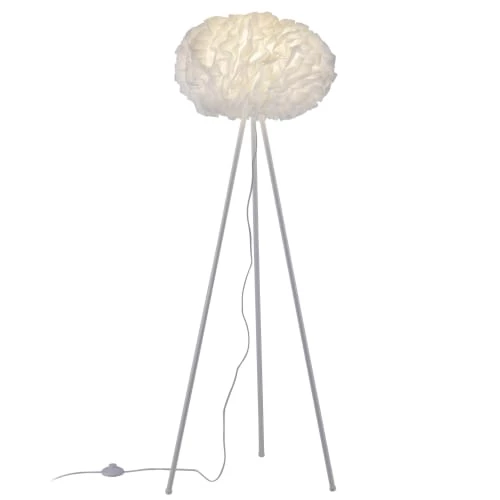 Keria Lampadaires Lampadaire En Fabric Blanc 3 Keria Lampadaires Lampadaire En Fabric Blanc – Image 3