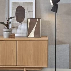 It's About Romi Lampadaires Lampadaire En Fer Noir, H. 145cm -Luminaires Contemporain Soldes lampadaire en fer noir h 145cm 2