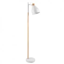 Maisons Du Monde Lampadaires Enfant Lampadaire En Hévéa Et Métal Blanc