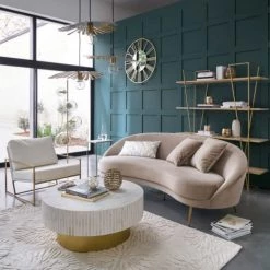 Maisons Du Monde Lampadaires Lampadaire En Marbre Blanc Et Globes En Verre H160 -Luminaires Contemporain Soldes lampadaire en marbre blanc et globes en verre h160 1000 9 13 210384 3