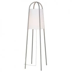 Keria Lampadaires Lampadaire En Métal Argente