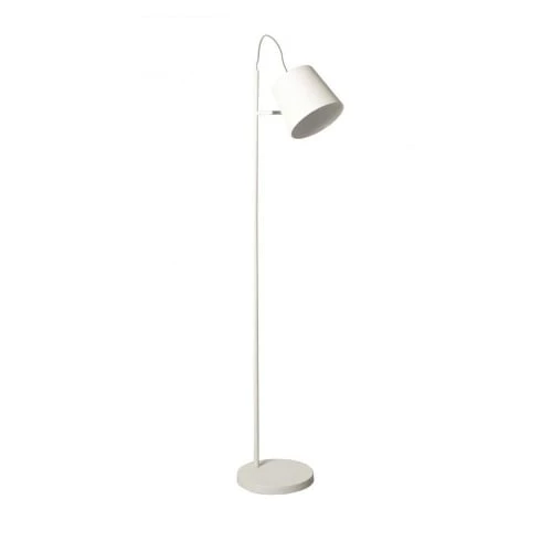Zuiver Lampadaires Lampadaire En Métal Blanc 1 Zuiver Lampadaires Lampadaire En Métal Blanc
