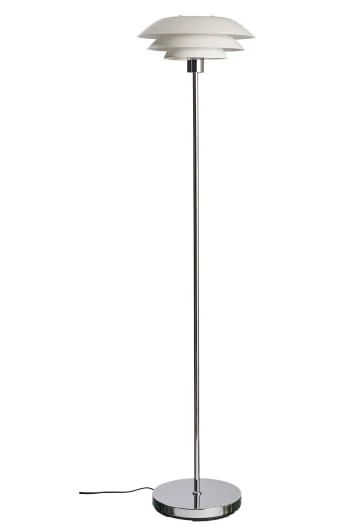 Dyberg Larsen Lampadaires Lampadaire En Métal Blanc Mat, H 133 Cm D 31 Cm 6 Dyberg Larsen Lampadaires Lampadaire En Métal Blanc Mat, H 133 Cm D 31 Cm – Image 6