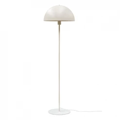 Dyberg Larsen Lampadaires Lampadaire En Métal Blanc Mat, H 140 Cm D 40 Cm