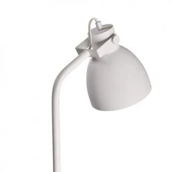 Dyberg Larsen Lampadaires Lampadaire En Métal Blanc Mat, H 149,5 Cm D 15 Cm -Luminaires Contemporain Soldes lampadaire en metal blanc mat h 149 5 cm d 15 cm 2