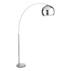 Maisons Du Monde Lampadaires Lampadaire En Métal Chromé H 200 Cm