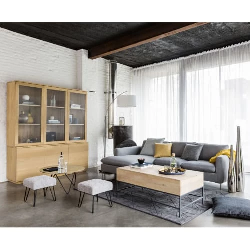 Maisons Du Monde Lampadaires Lampadaire En Métal Et Coton Blanc H 202 Cm 6 Maisons Du Monde Lampadaires Lampadaire En Métal Et Coton Blanc H 202 Cm – Image 6