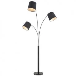 Keria Lampadaires Lampadaire En Métal Noir