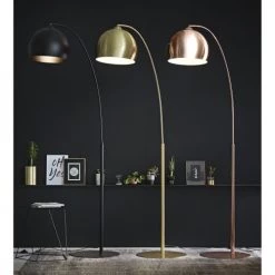 Maisons Du Monde Lampadaires Lampadaire En Métal Noir H 190 Cm -Luminaires Contemporain Soldes lampadaire en metal noir h 190 cm 1000 0 0 154734 16