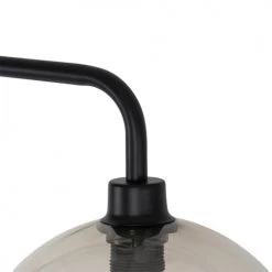 QAZQA Lampadaires Lampadaire En Plastique Noir -Luminaires Contemporain Soldes lampadaire en plastique noir 2