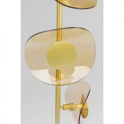 Kare Design Lampadaires Lampadaire En Verre Et Acier Doré H160 -Luminaires Contemporain Soldes lampadaire en verre et acier dore h160 7