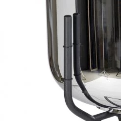 QAZQA Lampadaires Lampadaire En Verre Noir -Luminaires Contemporain Soldes lampadaire en verre noir 9