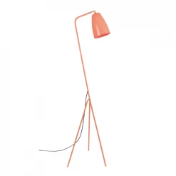 Tosel Lampadaires Lampadaire Liseuse Métal Orange