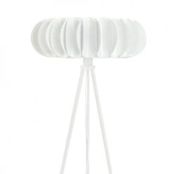 Tosel Lampadaires Lampadaire Métal Blanc D'ivoire -Luminaires Contemporain Soldes lampadaire metal blanc d ivoire 3