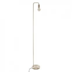 Home Maison Lampadaires Lampadaire Métal Doré H150cm