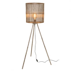 Meubles & Design Lampadaires Lampadaire Moderne En Métal Marron -Luminaires Contemporain Soldes lampadaire moderne en metal marron 1