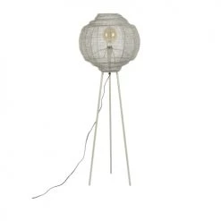Dutchbone Lampadaires Lampadaire Trépied Avec Abat-jour En Métal Gris