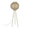 Dutchbone Lampadaires Lampadaire Trépied Avec Abat-jour En Métal Or