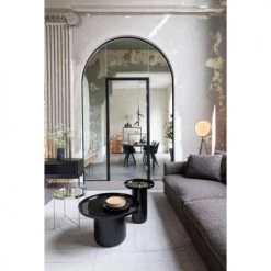 Zuiver Lampadaires Lampadaire Trépied En Métal Et Cannage Naturel -Luminaires Contemporain Soldes lampadaire trepied en metal et cannage naturel 3