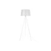 Leitmotiv Lampadaires Lampadaire Trépied Moderne En Métal H. 155 Cm Blanc