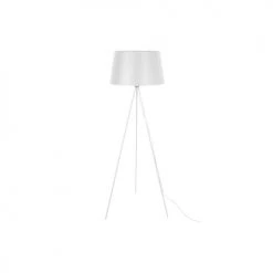 Leitmotiv Lampadaires Lampadaire Trépied Moderne En Métal H. 155 Cm Blanc