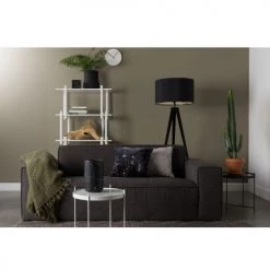 Zuiver Lampadaires Lampadaire Trépied Noir -Luminaires Contemporain Soldes lampadaire trepied noir 2