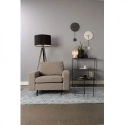 Zuiver Lampadaires Lampadaire Trépied Noir -Luminaires Contemporain Soldes lampadaire trepied noir 3