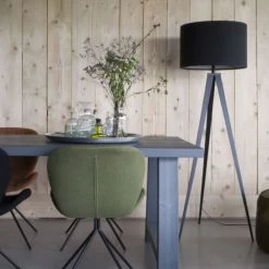 Zuiver Lampadaires Lampadaire Trépied Noir -Luminaires Contemporain Soldes lampadaire trepied noir 5