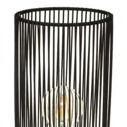 Home Maison Lampes à Poser Lampe à Poser Au Style Industriel Métal Noir H30cm -Luminaires Contemporain Soldes lampe a poser au style industriel metal noir h30cm 3